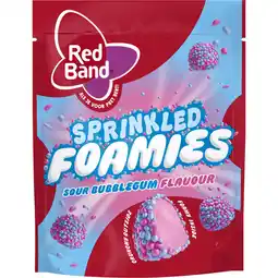 Albert Heijn Red Band Sprinkled foamies sour bubblegum aanbieding