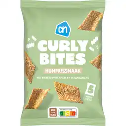 Albert Heijn AH Curly bites hummusmaak aanbieding