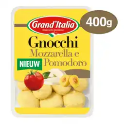 Albert Heijn Grand' Italia Gevulde gnocchi mozzarella e pomodoro aanbieding