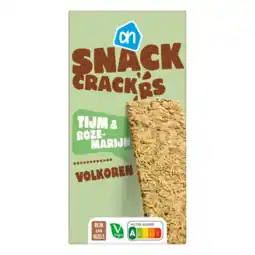 Albert Heijn AH Snackcrackers tijm & rozemarijn aanbieding