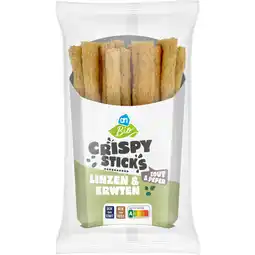 Albert Heijn AH Biologisch Peulvruchtensticks zout & peper aanbieding