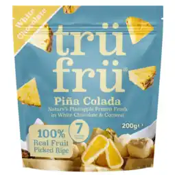 Albert Heijn Trü Frü Ananas en witte chocolade aanbieding