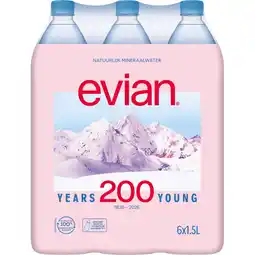 Albert Heijn Evian Natuurlijk mineraalwater aanbieding