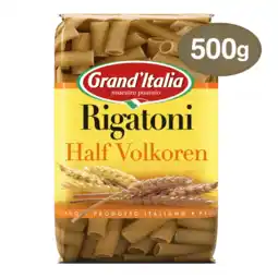 Albert Heijn Grand' Italia Rigatoni half volkoren aanbieding
