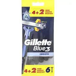 Albert Heijn Gillette Blue3 smooth wegwerpmesjes aanbieding