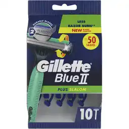 Albert Heijn Gillette BlueII plus slalom wegwerpmesjes aanbieding