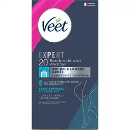 Albert Heijn Veet Expert waxstrips benen sensitive aanbieding