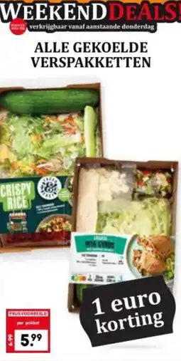 Coop Alle gekoelde verspakketten aanbieding