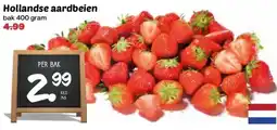 Coop Hollandse aardbeien aanbieding