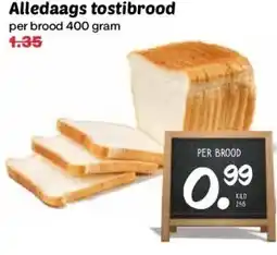 Coop Alledaags tostibrood aanbieding