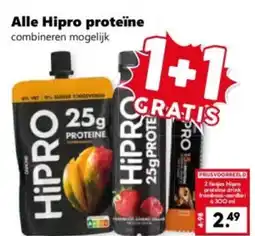Coop Alle Hipro proteïne aanbieding