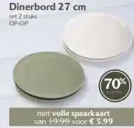 Coop Dinerbord aanbieding