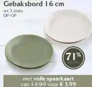 Coop Gebaksbord aanbieding