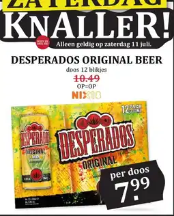Coop Desperados original beer aanbieding