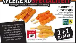 Coop Barbecue kipspiesjes aanbieding