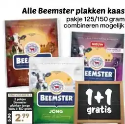 Boon`s Markt Alle Beemster plakken kaas aanbieding