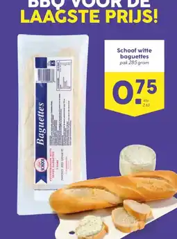 Boon`s Markt Schoof witte baguettes aanbieding