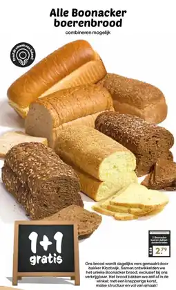 Coop Alle Boonacker boerenbrood aanbieding