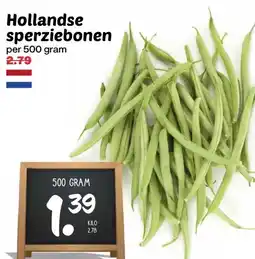 Boon`s Markt Hollandse sperziebonen aanbieding