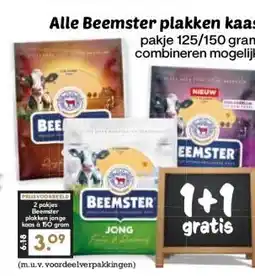 Boon`s Markt Alle Beemster plakken kaas aanbieding