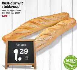 Boon`s Markt Rustique wit stokbrood aanbieding