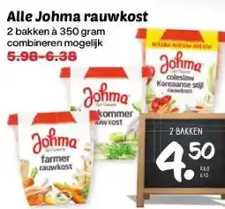 Boon`s Markt Alle Johma rauwkost aanbieding