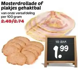 Boon`s Markt Mosterdrollade of plakjes gehaktbal aanbieding