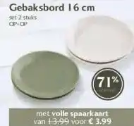Boon`s Markt Gebaksbord 16 cm aanbieding