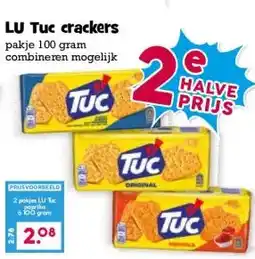 Boon`s Markt LU Tuc crackers aanbieding