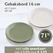 Boon`s Markt Gebaksbord 16 cm aanbieding