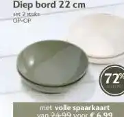 Boon`s Markt Diep bord 22 cm aanbieding