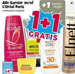 Boon`s Markt Alle Garnier en/of L'Oréal Paris aanbieding
