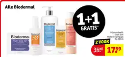 Kruidvat Alle biodermal aanbieding