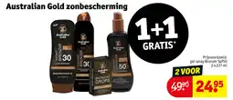 Kruidvat Australian gold zonbescherming aanbieding