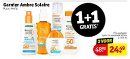 Kruidvat Garnier ambre solaire aanbieding