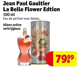 Kruidvat Jean paul gaultier la belle flower edtion aanbieding
