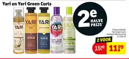 Kruidvat Yari en yari green curls aanbieding