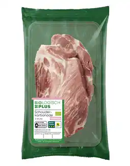PLUS Biologisch PLUS Schouderkarbonade 2 stuks aanbieding