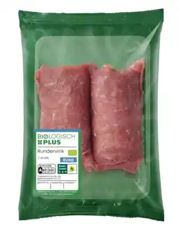 PLUS Biologisch PLUS Rundervink 2 stuks aanbieding