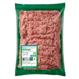 PLUS Biologisch PLUS Rundergehakt aanbieding