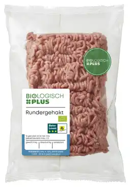 PLUS Biologisch PLUS Rundergehakt aanbieding