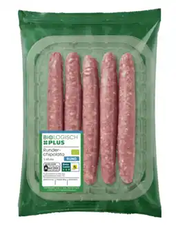 PLUS Biologisch PLUS Runderchipolata 5 stuks aanbieding