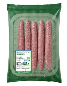 PLUS Biologisch PLUS Runderchipolata 5 stuks aanbieding