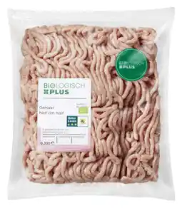 PLUS Biologisch PLUS Gehakt half om half aanbieding