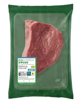 PLUS Biologisch PLUS Biefstuk naturel 1 stuk aanbieding