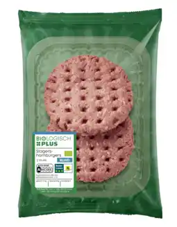 PLUS Biologisch PLUS Slagershamburgers 2 stuks aanbieding