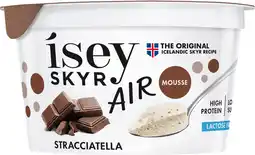 PLUS Isey Skyr Air Stracciatella 125g aanbieding
