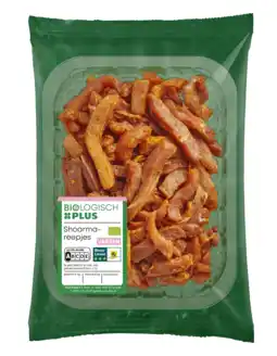 PLUS Biologisch PLUS Shoarmareepjes aanbieding