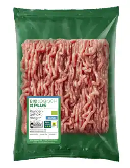 PLUS Biologisch PLUS Rundergehakt mager aanbieding