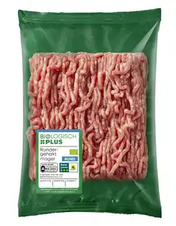 PLUS Biologisch PLUS Rundergehakt mager aanbieding